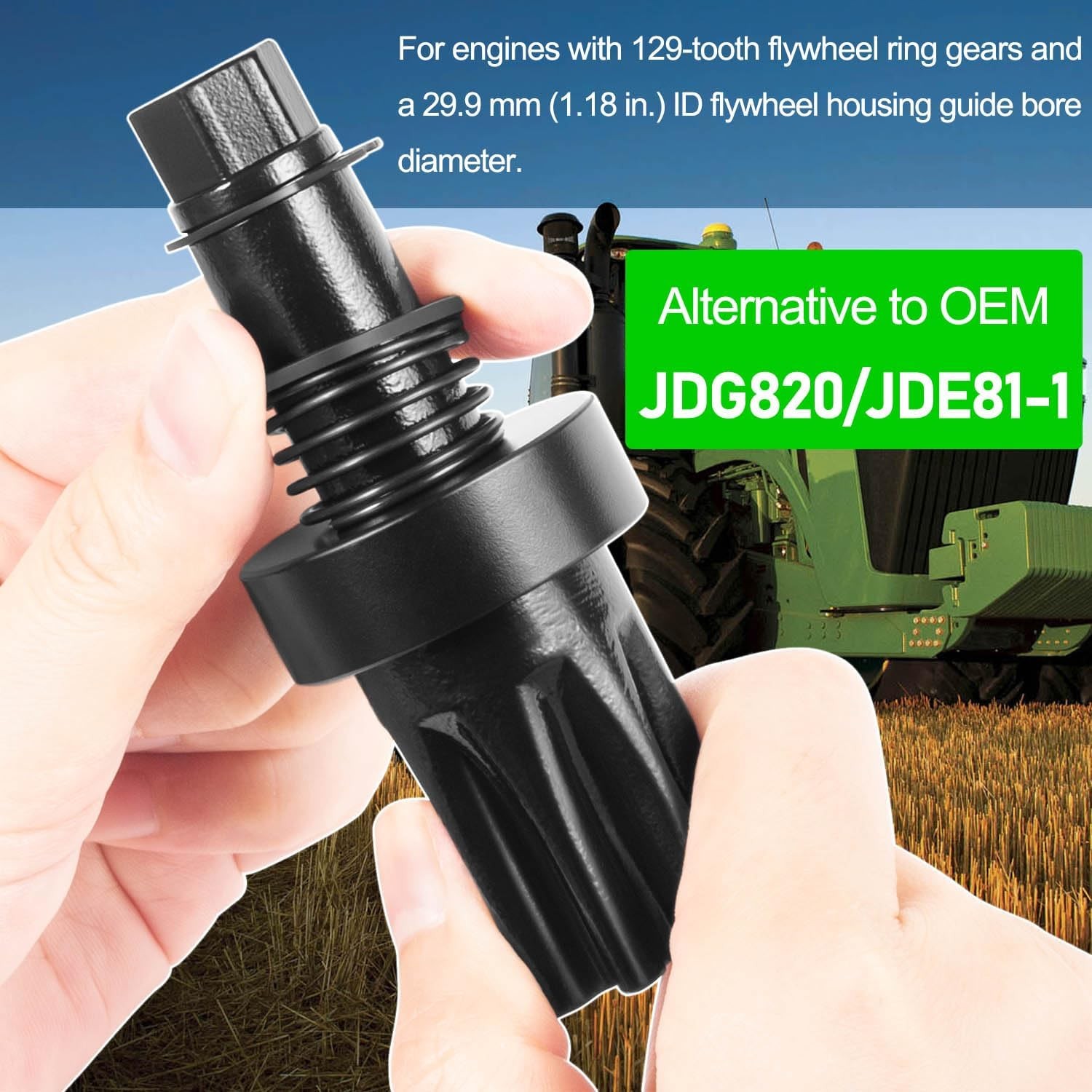 for John Deere Engines # JDE83 JDE81-4 JDG820 Engine Turning Tool & Timing Set