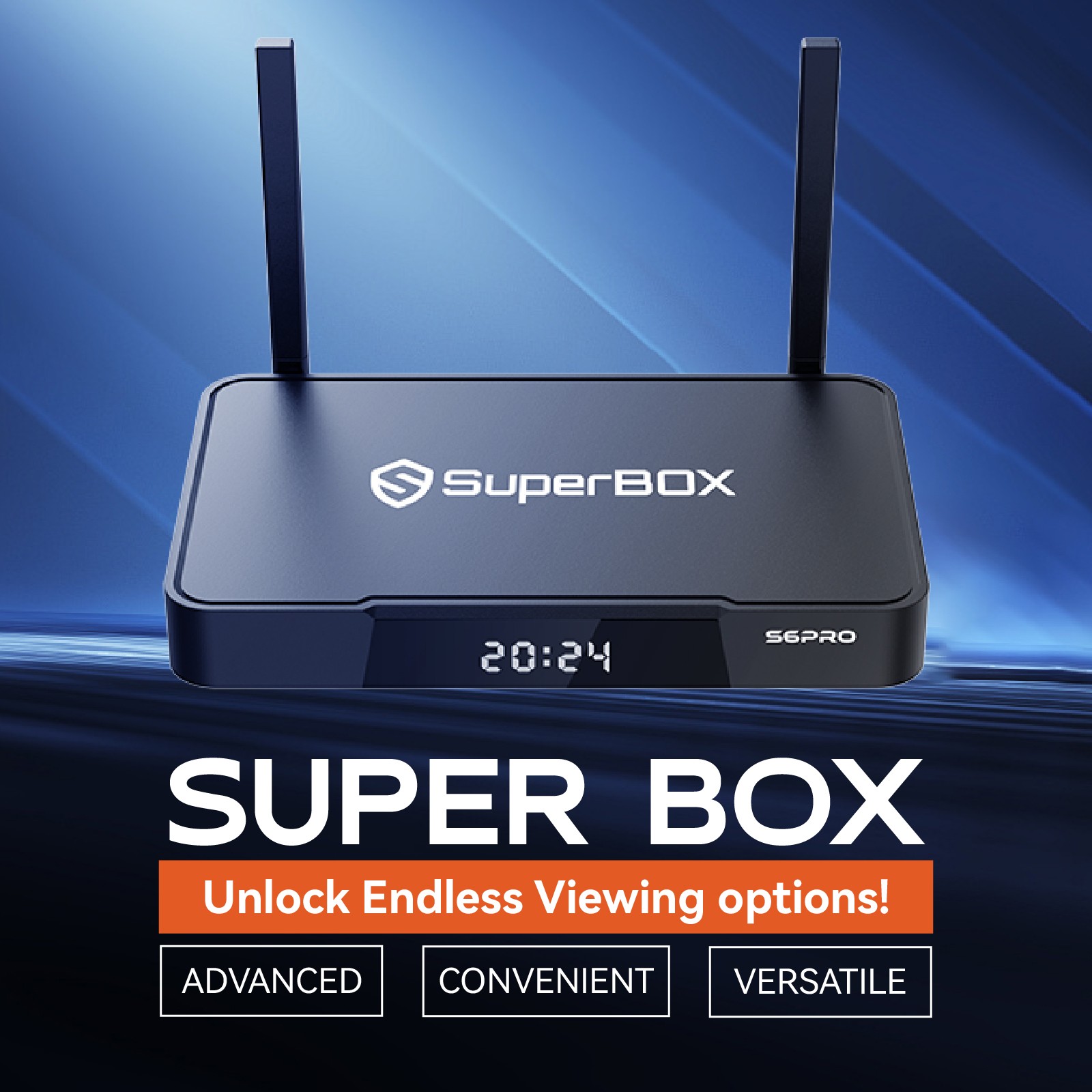 SuperBox S6 Pro BOX - Authorized Distributor - Free Shipping Android 12