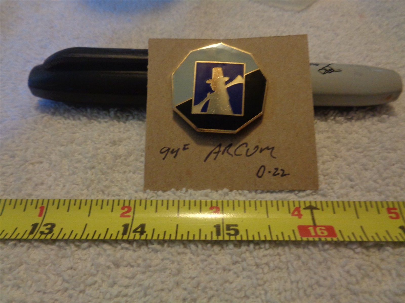 94th Army Reserve Command D-22 Unit Crest, DI, DUI (DRAW#R15)