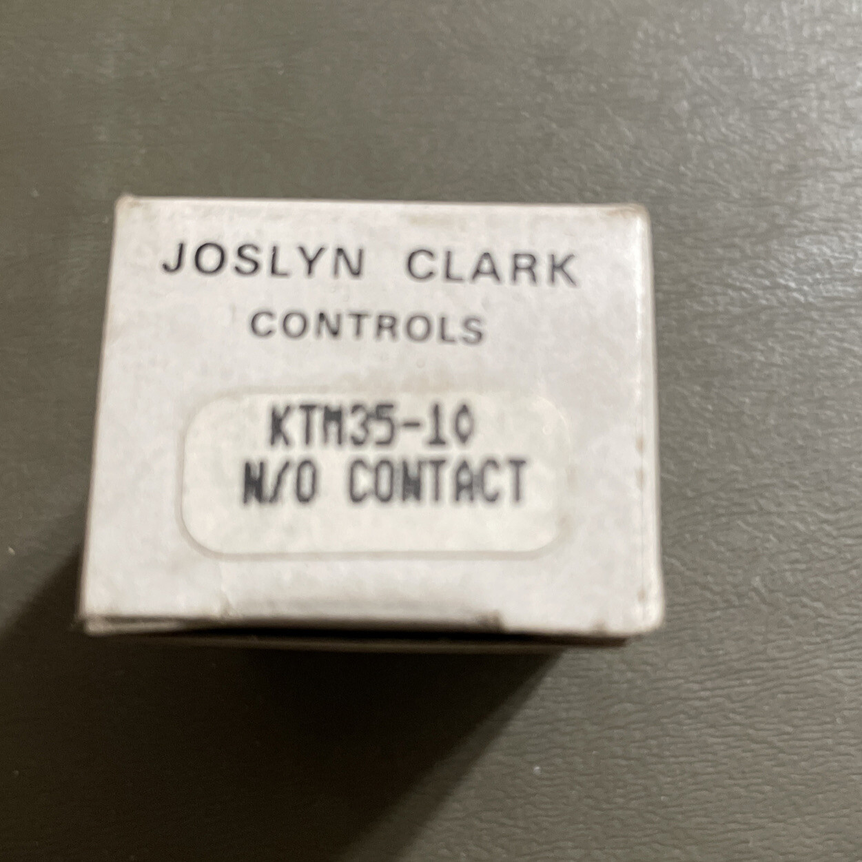 Clark KTM35-10 Contact Block 600VAC 10A 1NO New