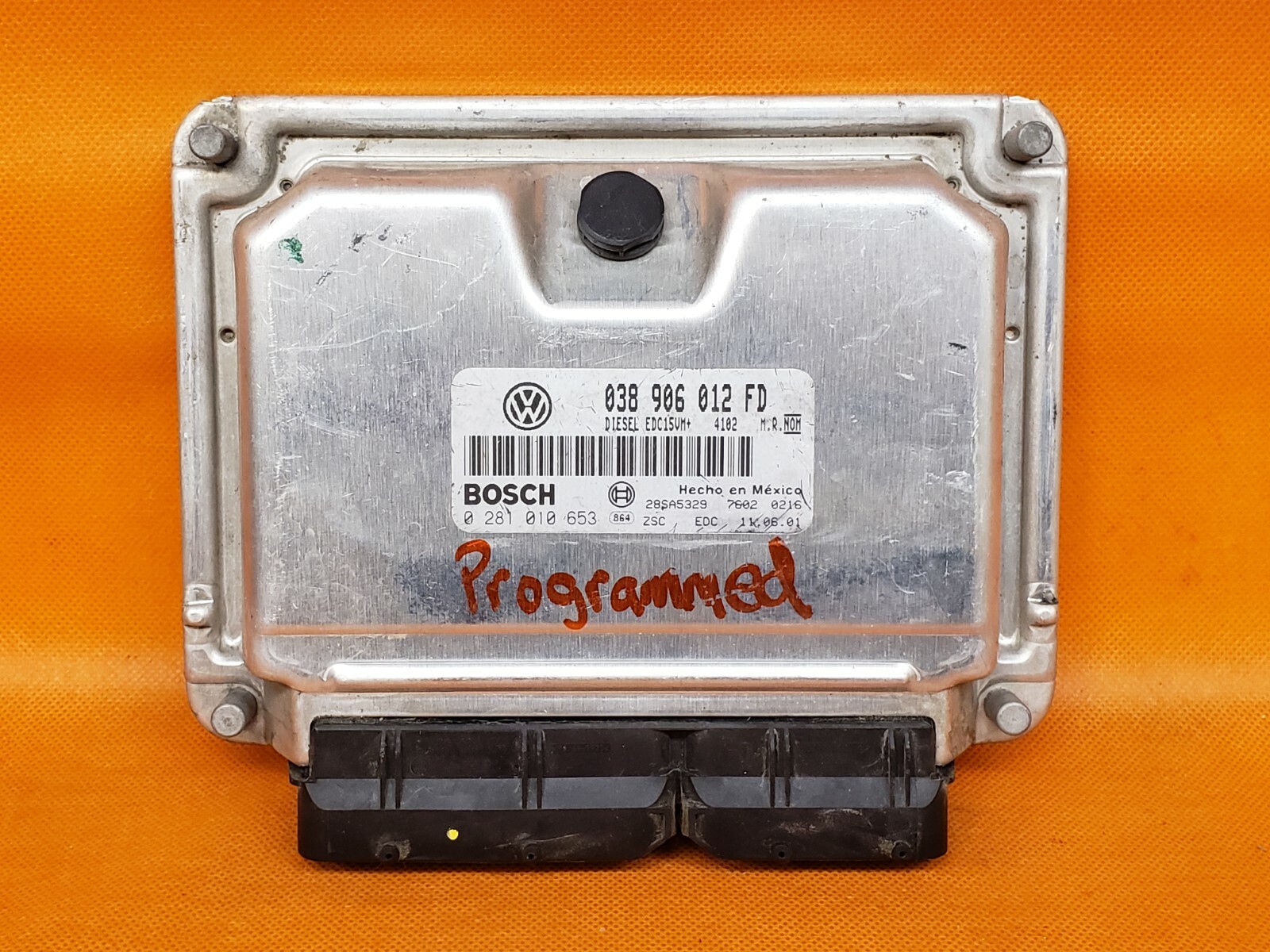 IMMOBILIZER OFF PLUG & PLAY 01 02 JETTA BEETLE 1.9 TDI ECU MODULE 038906012FD