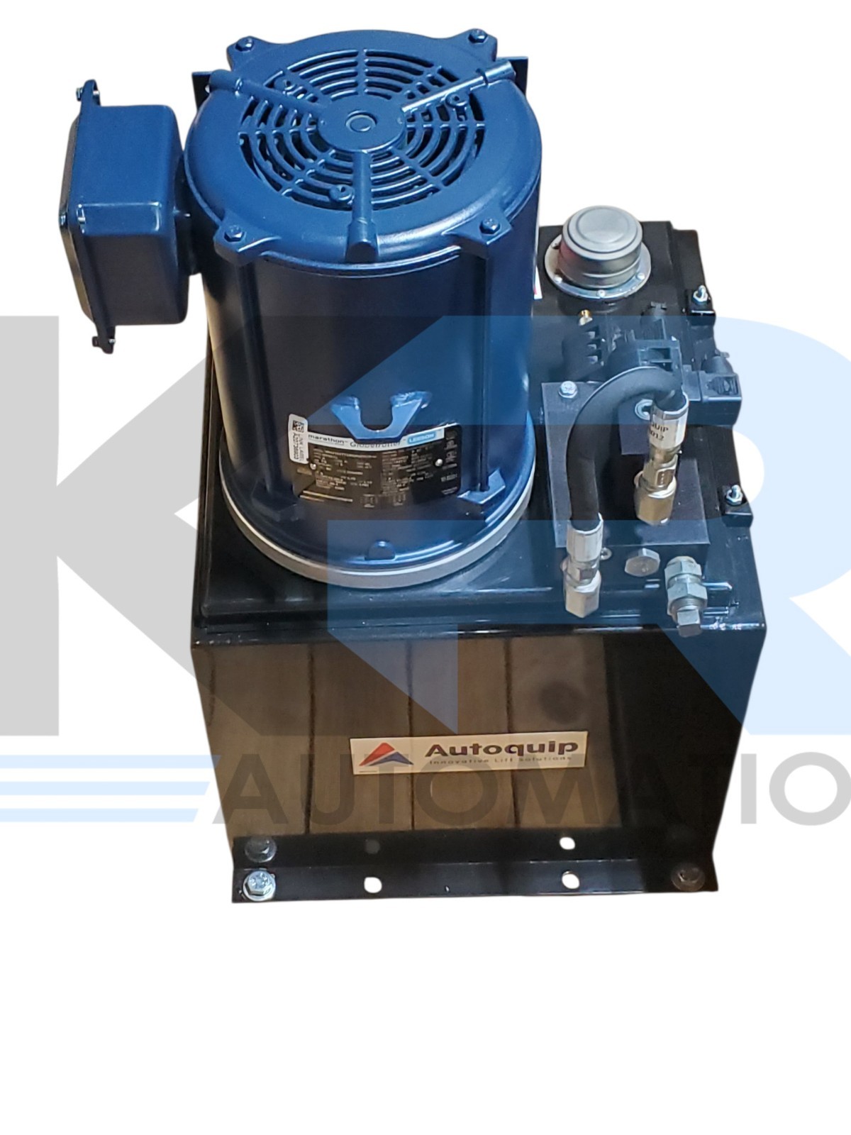 NEW Autoquip Hydraulic Pump with Leeson GT0213 3PH 460V 5HP