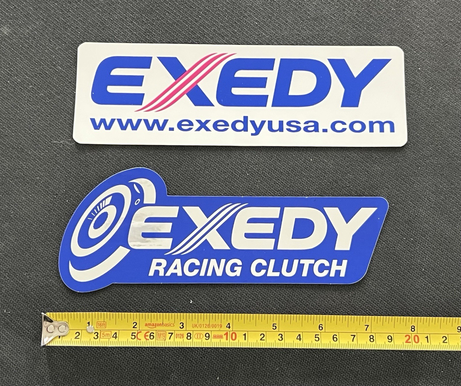 2 EXEDY CLUTCH Stickers Decals racing indycar gtlm jdm import rally daikin wrx