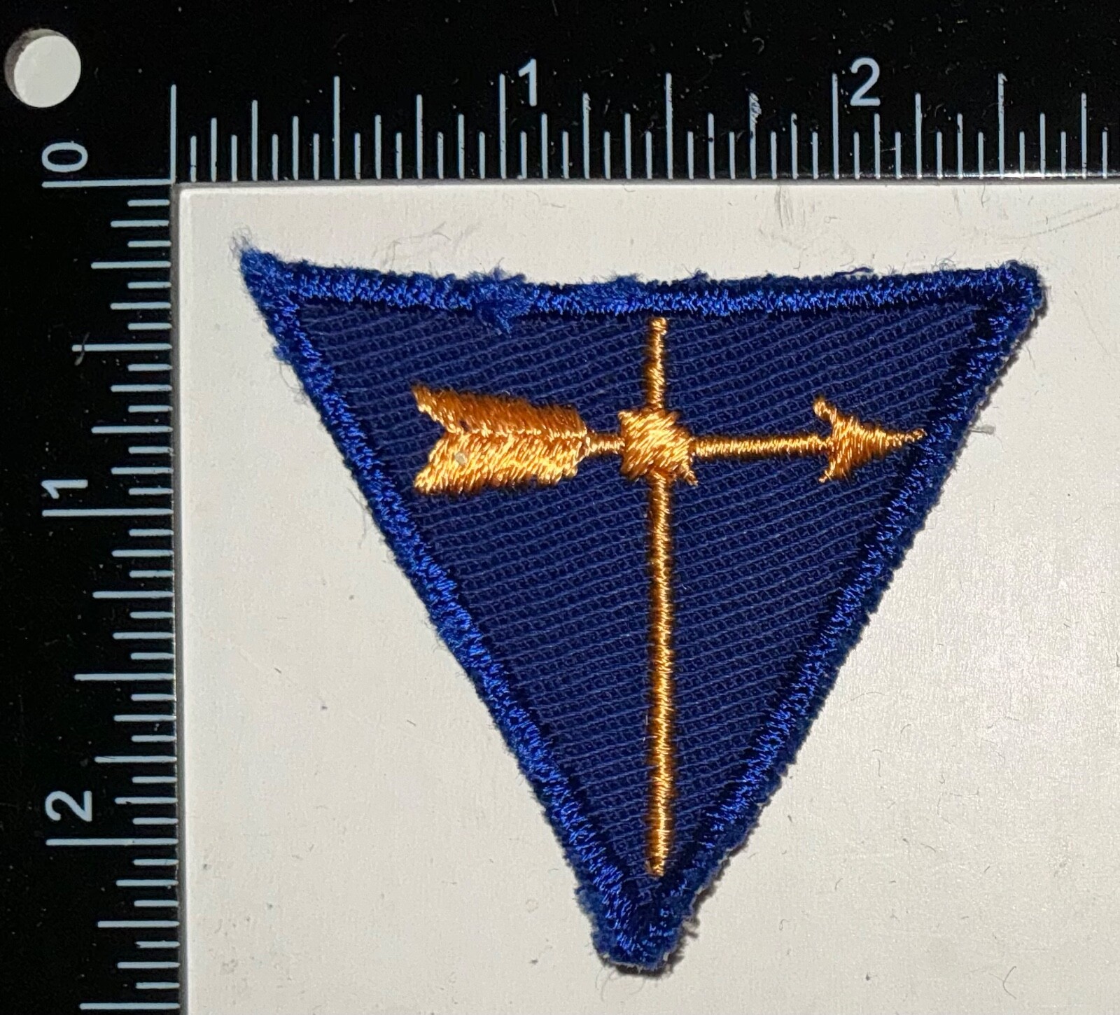 WWII US Army Air Force AAF Weatherman TWILL Cuff Patch