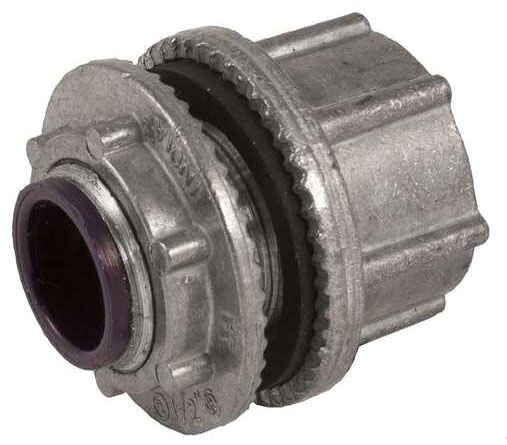 Raco Inc 1703, 3/4", Die-Cast, Rain Tight, Insulated, Rigid Conduit Hub, 1pc
