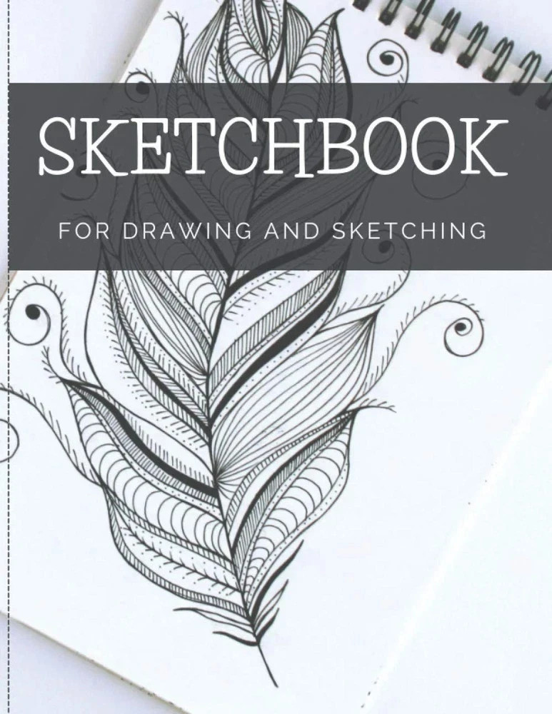 Sketchbook For Drawing And Sketching⭐ 100 Blank Pages⭐ Artist Sketch Pad⭐ Durabl