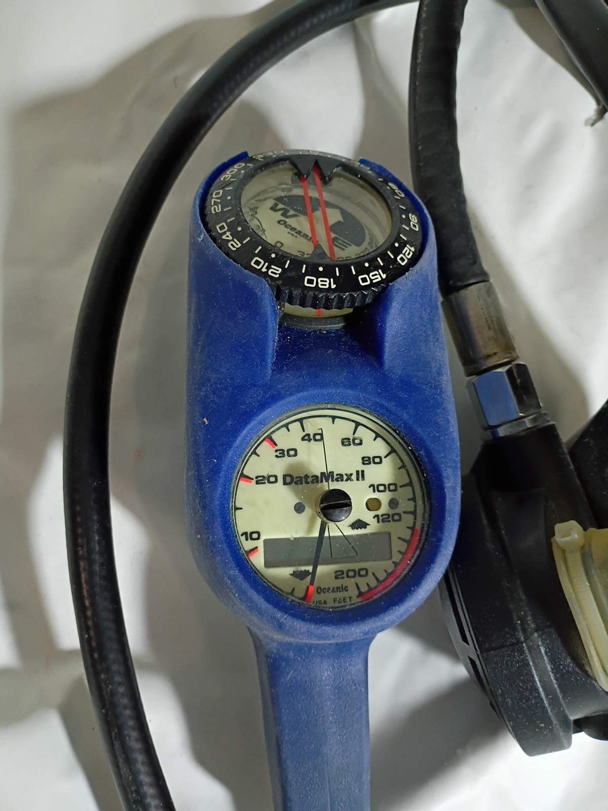 Oceanic Scuba Regulator Assembly w/ SPG Power Inflator Second Stage Untested