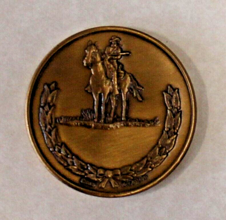 10th Cavalry Divison Buffalo Soldier Army Challenge Coin