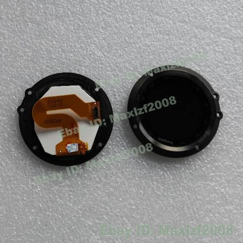 LCD Display Screen Panel+Gray Frame Cover For Garmin Fenix 3 Fenix3 GPS Watch