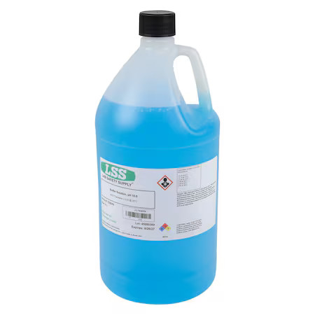 Zoro Select 793Ep6 Blue Buffer Solution, Ph 10.00, 4L, Plastic, 793Ep6