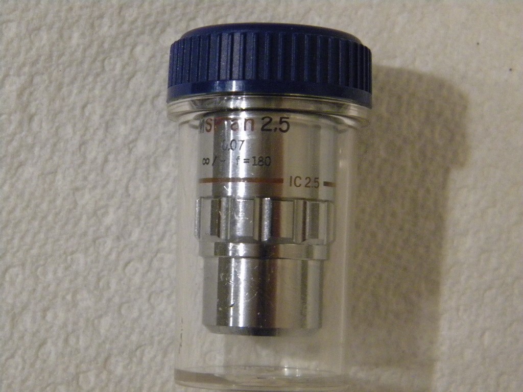 Olympus MSplan IC 2.5x Microscope Objective