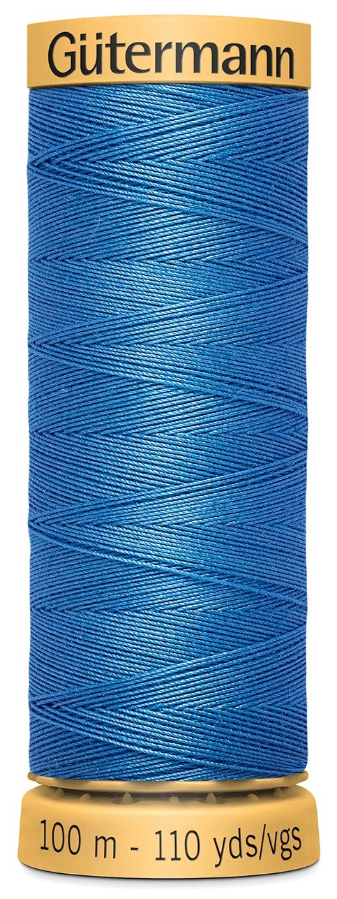 Natural Cotton Thread 110yd Sky Blue