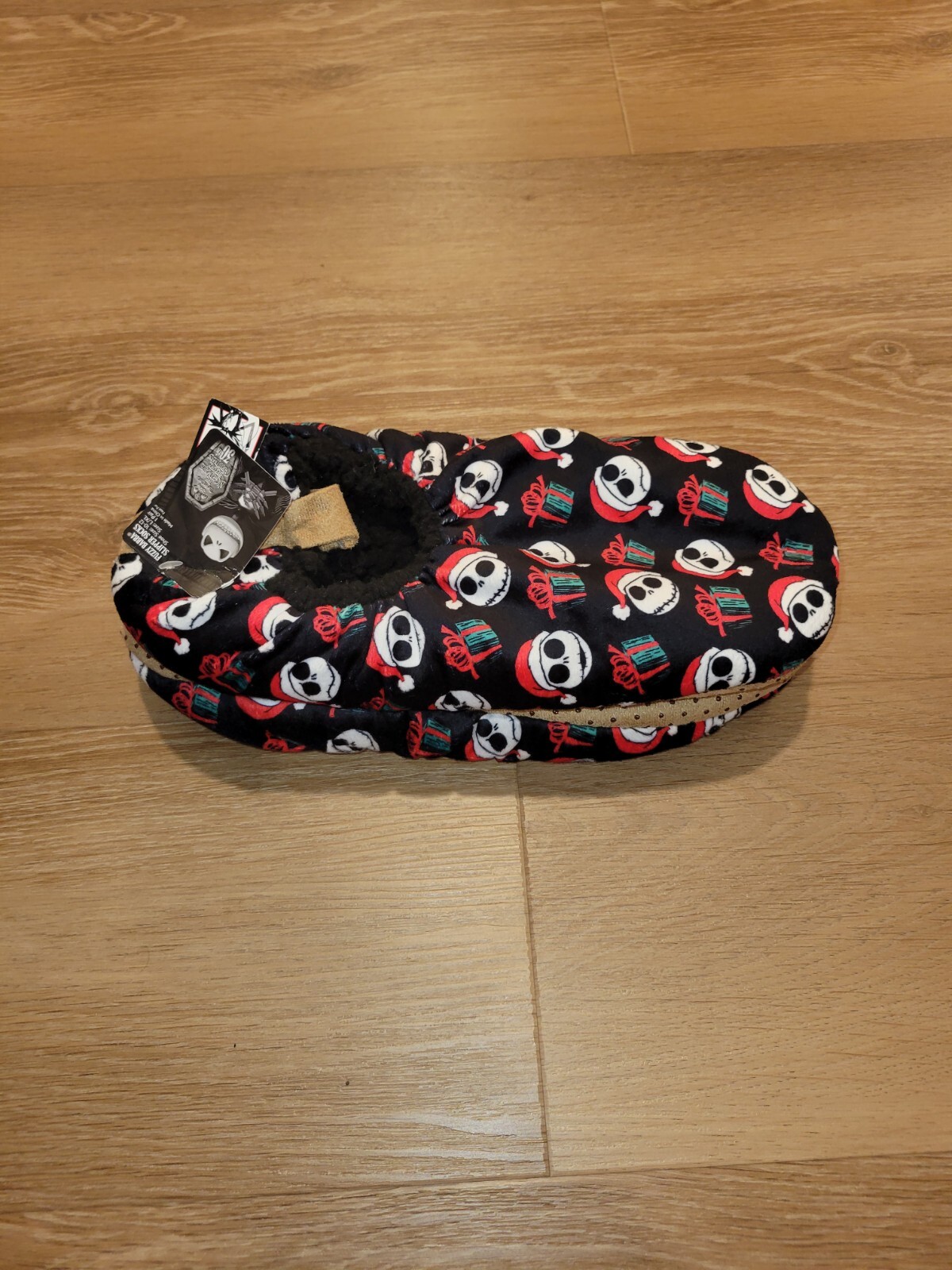 Nightmare Before Christmas Disney Slipper Socks Size 10-12 Men's New