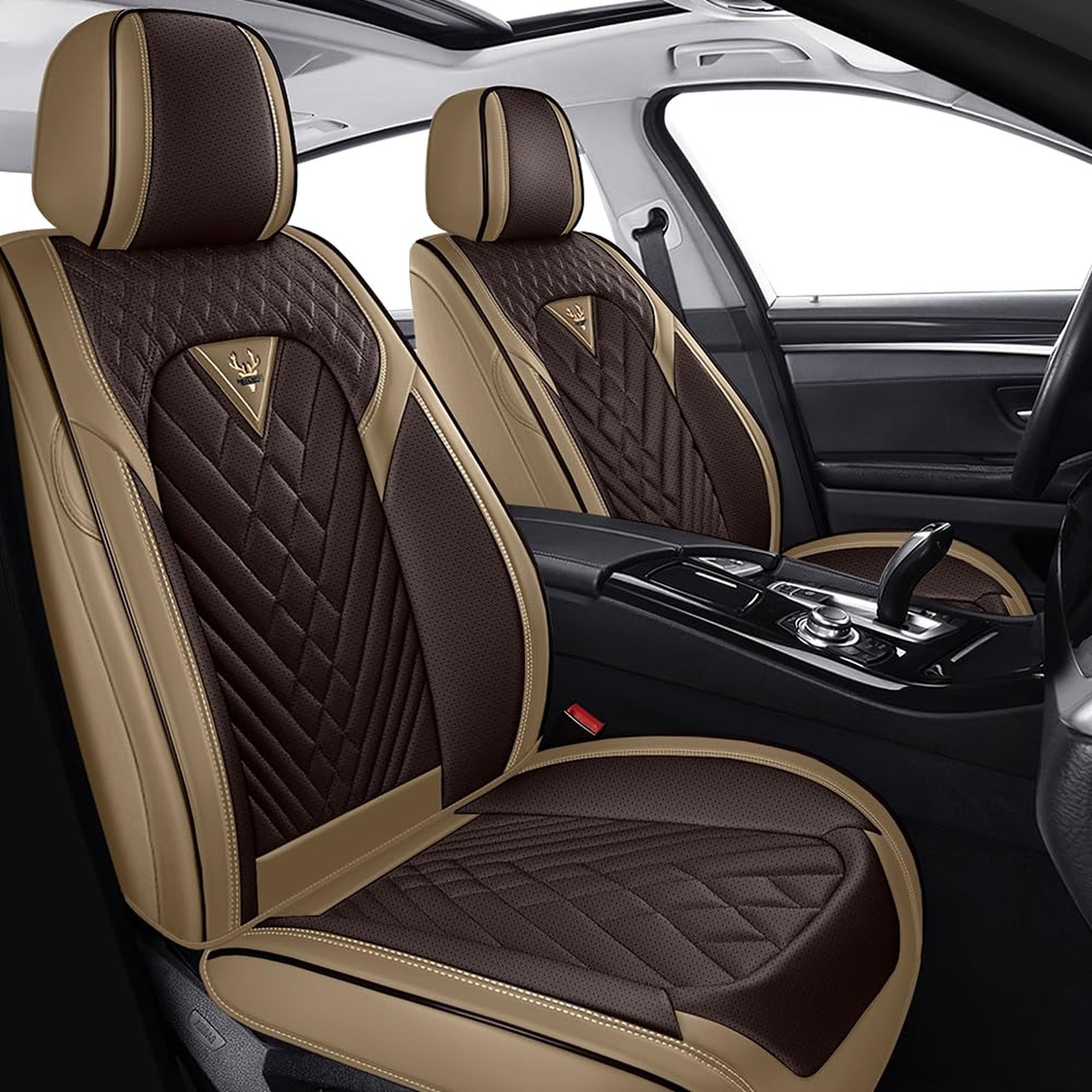 Car Seat Covers for Subaru Outback 2000-2026, Premium Nappa Leather Waterproo...