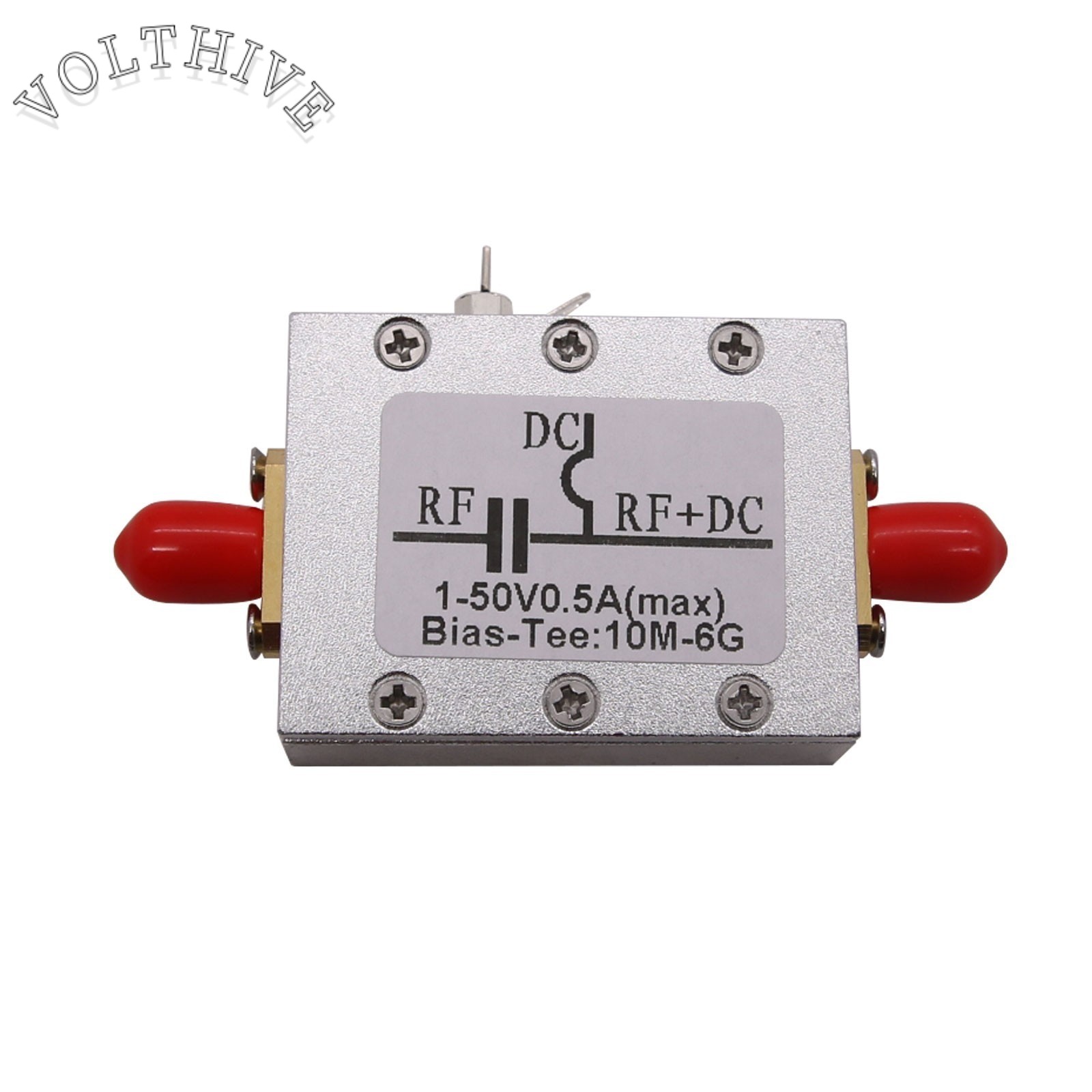 10MHz-6GHz RF Biaser Bias Tee F HAM Radio RTL SDR LNA Low Noise Amplifier 1PCS