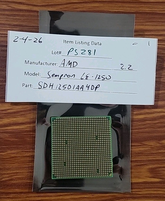 AMD Sempron LE-1250 2.2 GHz (SDH1250IAA4DP) Processor