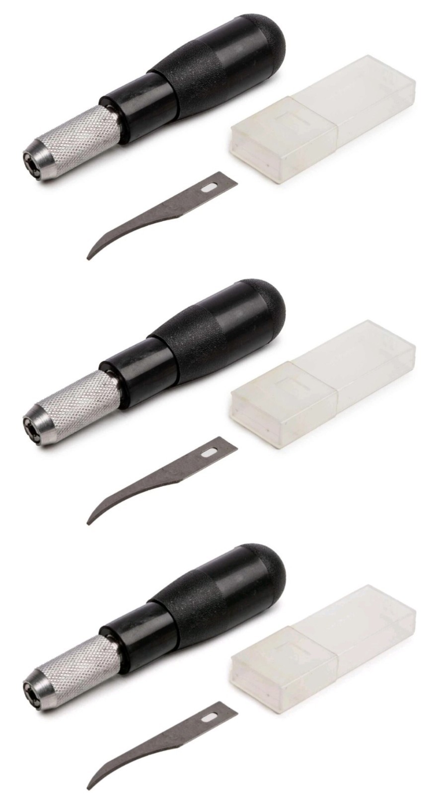 Lot Of 3 New Hobby Essentials Woodcarving Knife with Gouging Blade HDXK6929