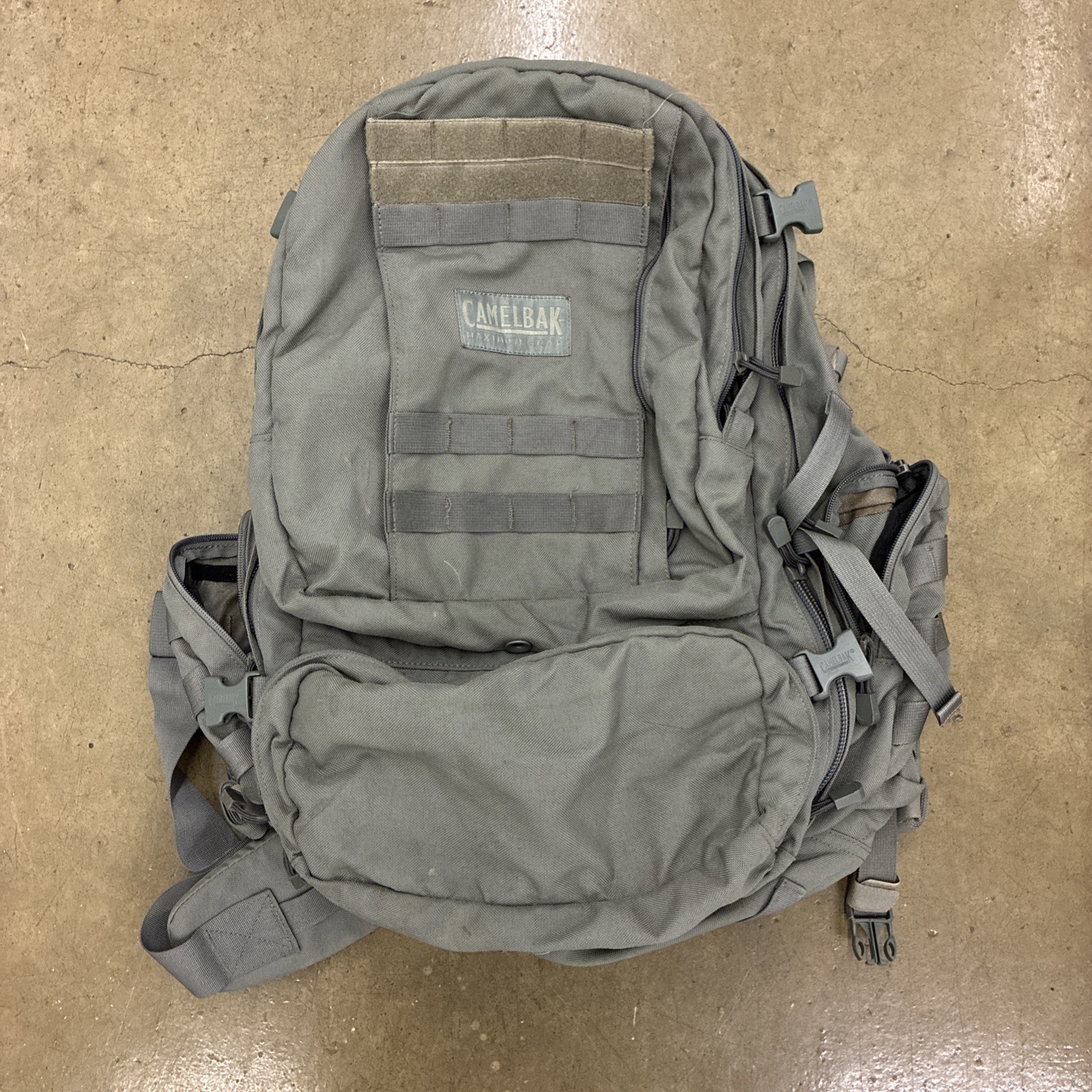 Camelbak Maximum Gear BFM Large Tactical Backpack Gray Hiking