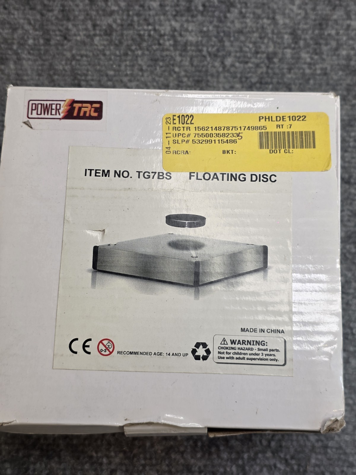 Power TRC Magnetic Levitation Platform TG7BS Floating Disc Mirror Display LED