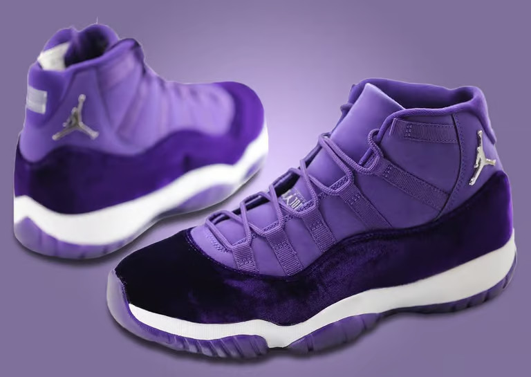 Jordan 11 Retro Purple Rain - Men Sz 7-12 - Size US