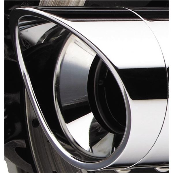 Cobra - PT-1009P - 4in. Billet Exhaust Tip, Scalloped