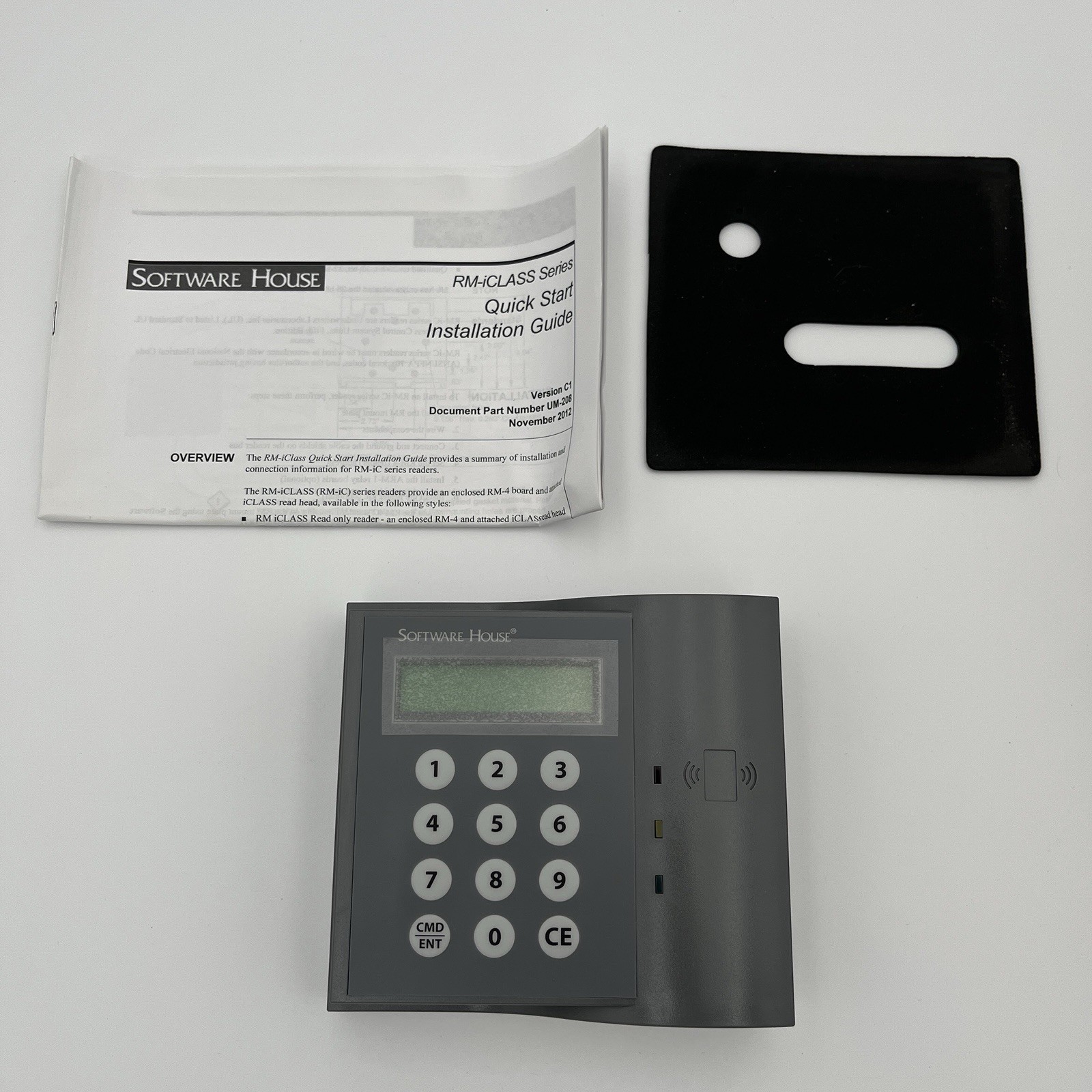 BRAND NEW!! Software House iClass Card Reader with Keypad LCD - RM2L-IC