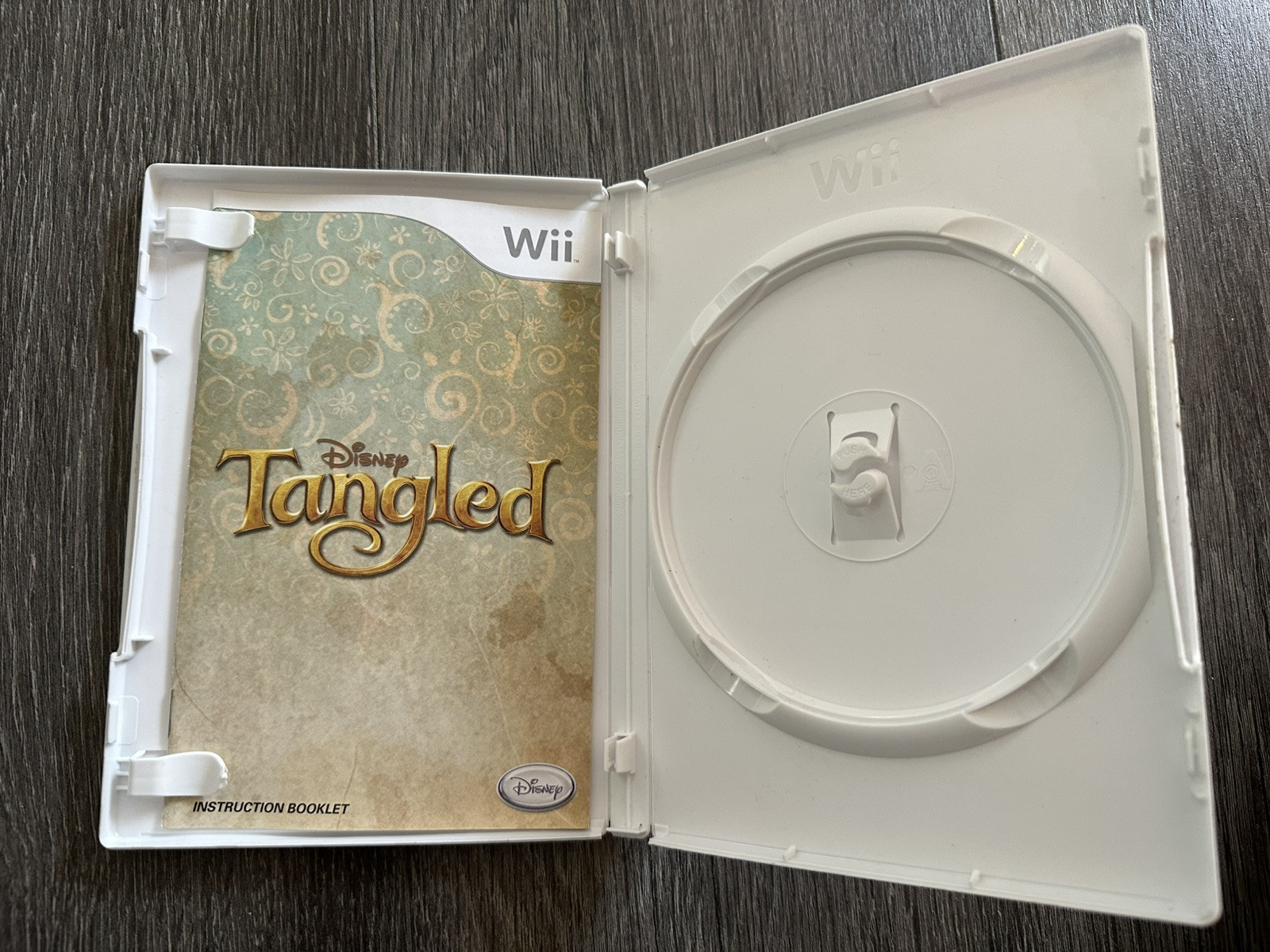 Tangled (Nintendo Wii, 2010) Case Only