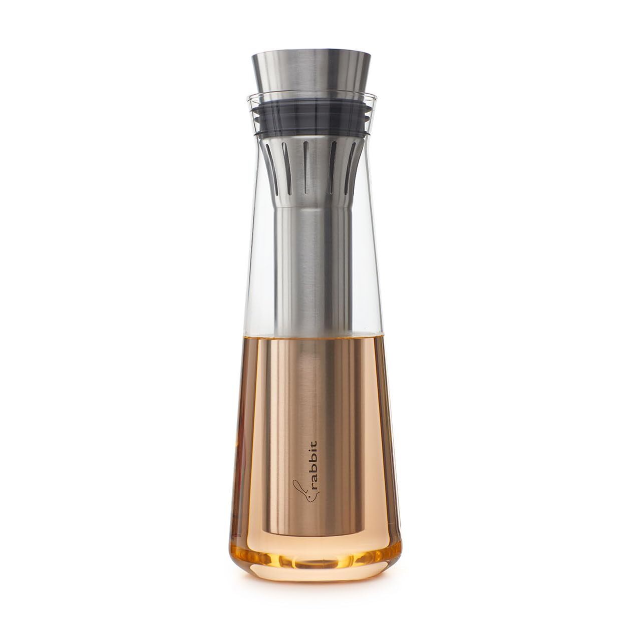 Glass Wine Chilling Carafe Chills And Aerates Wine 750 Ml Capacity