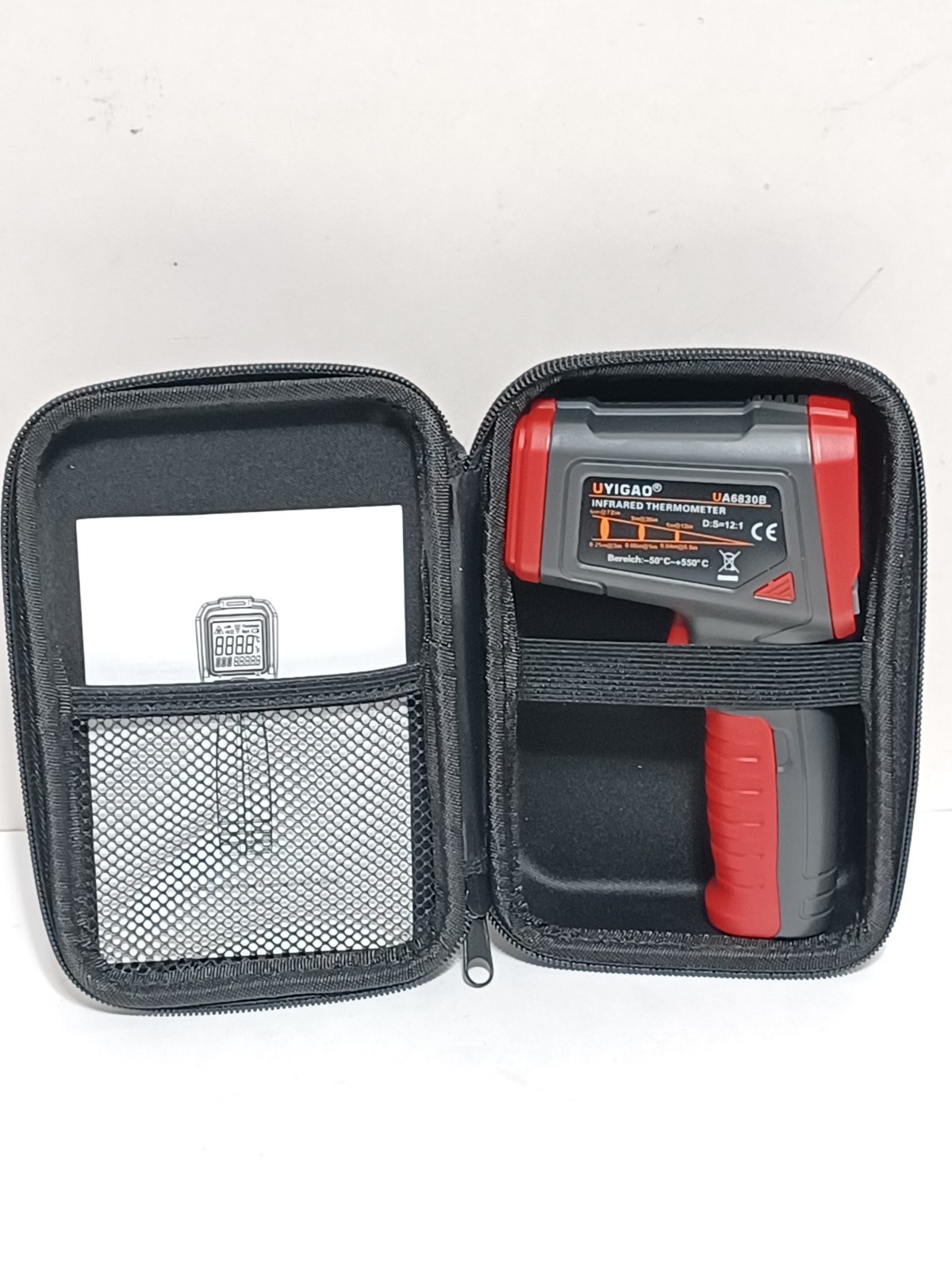 UYIGAO Non-Contact Infrared Thermometer Laser IR Thermometer 50C 550℃  BRAND NEW