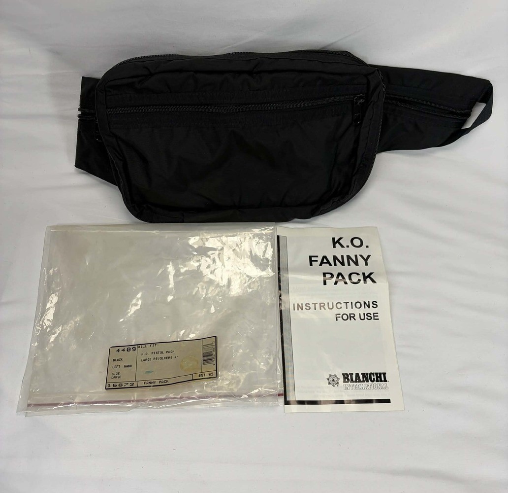 Bianchi 4411 KO fanny pack fits most Revolvers & Autos SPB JA-362828