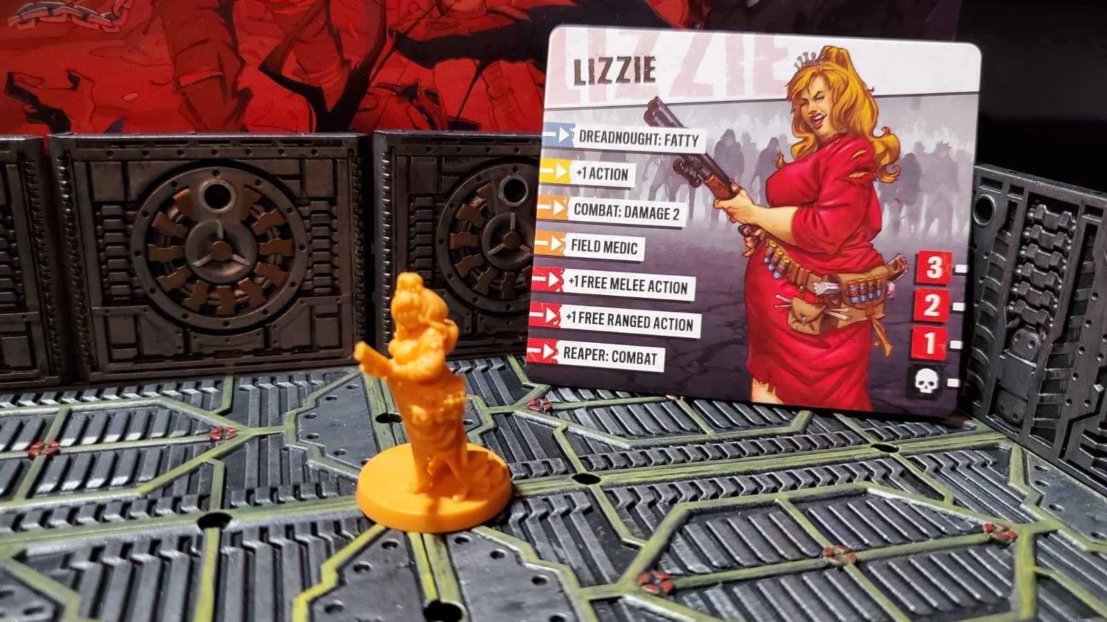 Zombicide 2nd Edition Reboot Box Lizzie