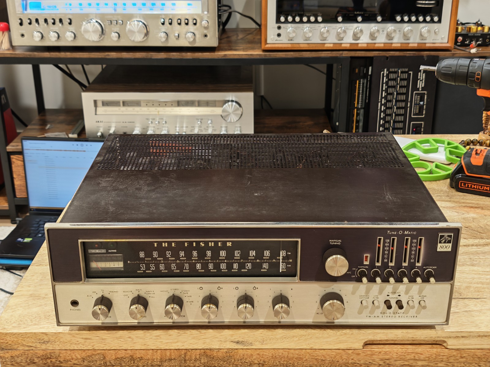 Fisher 800-T AM/FM Stereo Receiver