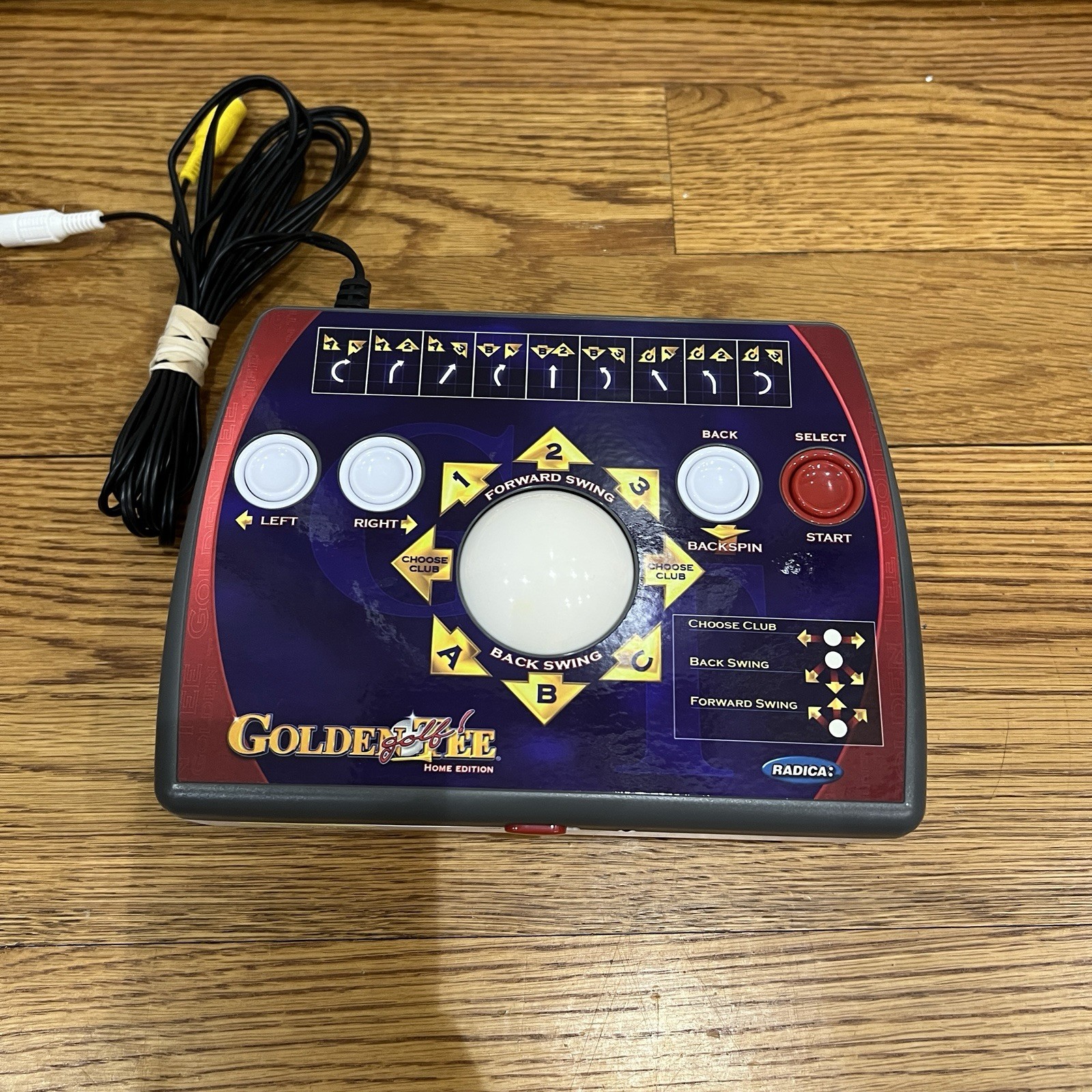 2005 Radica GOLDEN TEE GOLF Home Edition VTG Plug and Play Arcade Video Game