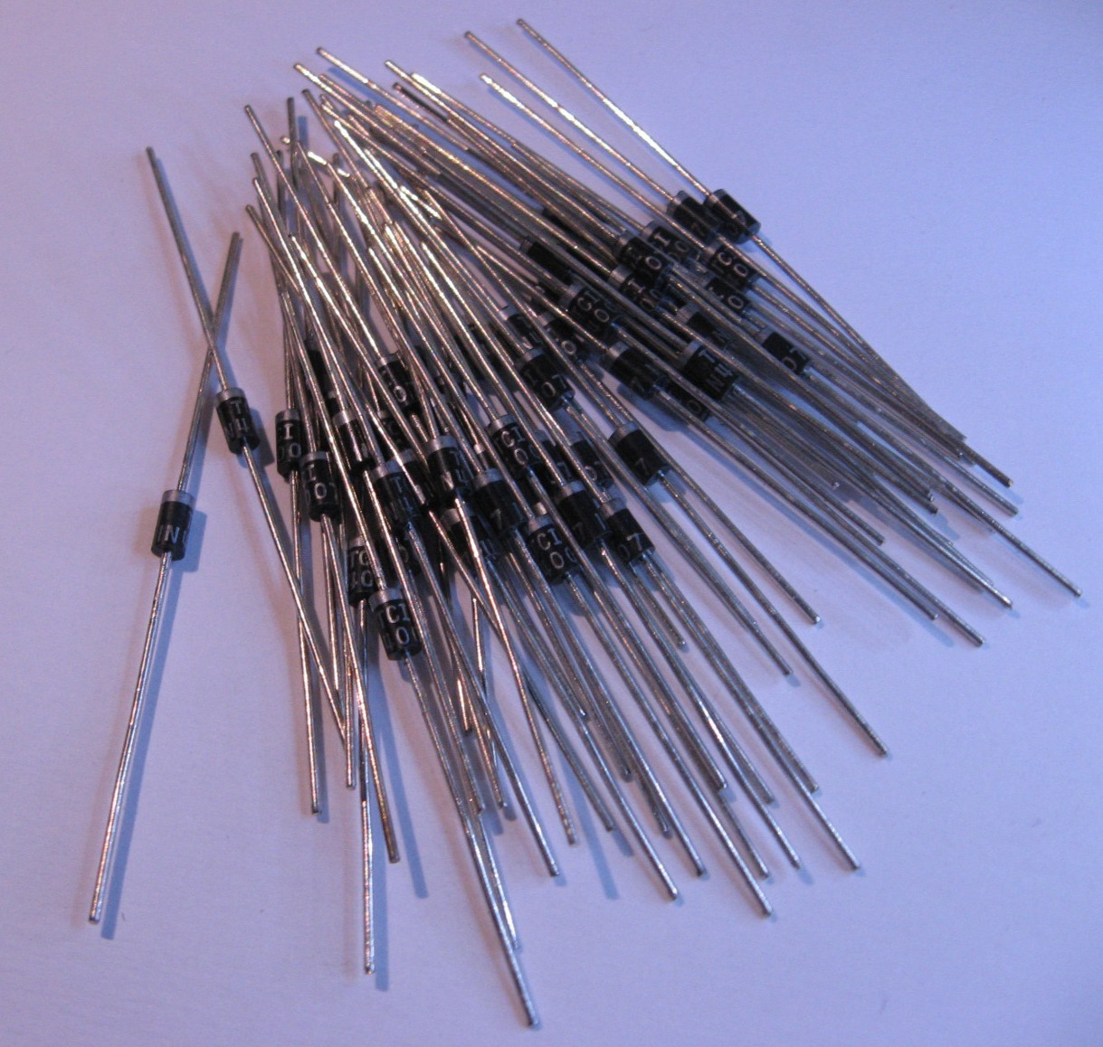 1N4007 Taitron Silicon Rectifier Diode 1A 1000V - NOS QTY 100