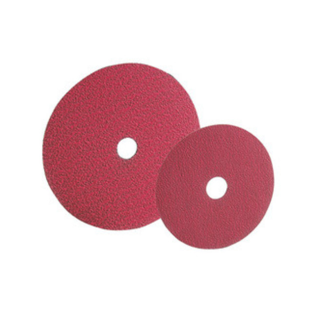 RADNOR 5" X 7/8" 80 Grit Ceramic Fiber Disc (21 qty) RAD64004553