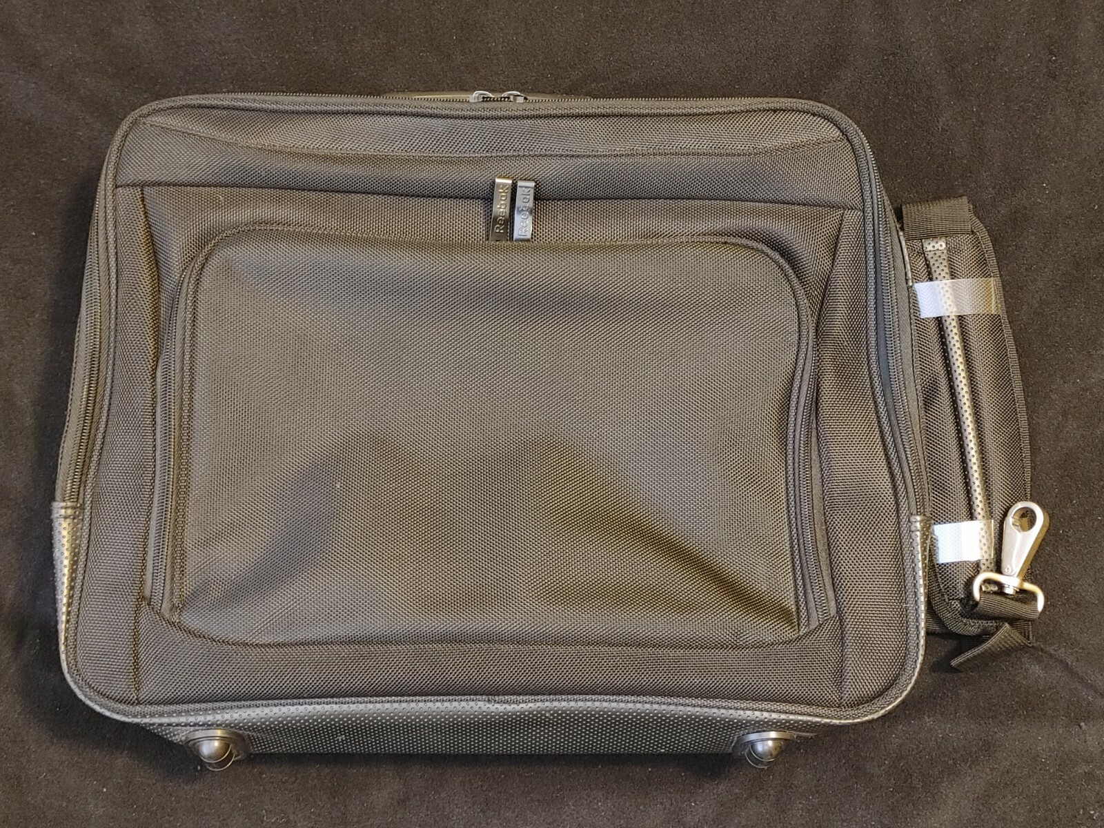 Reebok Black Briefcase Laptop Portfolio