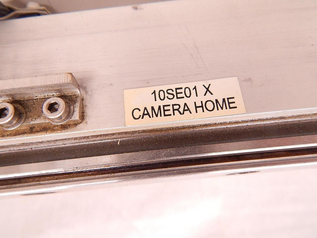 DAVIN OPTRONICS 10SE01 X CAMERA RAIL ASSEMBLY