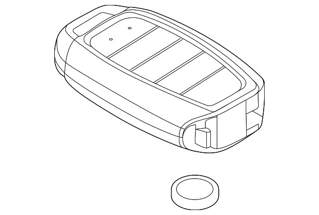 Genuine Hyundai 2020-2022 Palisade Keyless Entry Transmitter 95430-S8400