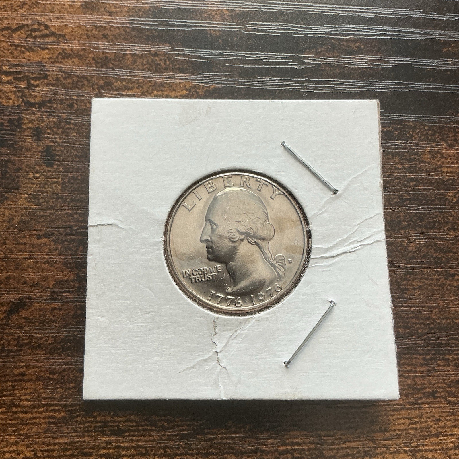 1976-D 25C Clad Washington Quarter