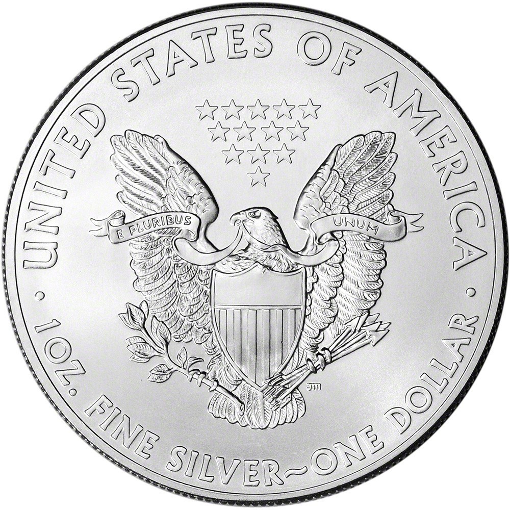 2015 American Silver Eagle Coin 1 oz $1 - BU