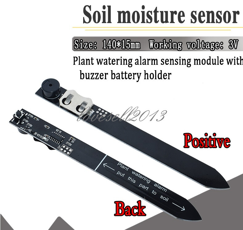 NEW  Plant Watering Alarm Alerts Humidity Sensor Module Soil Moisture Sensor