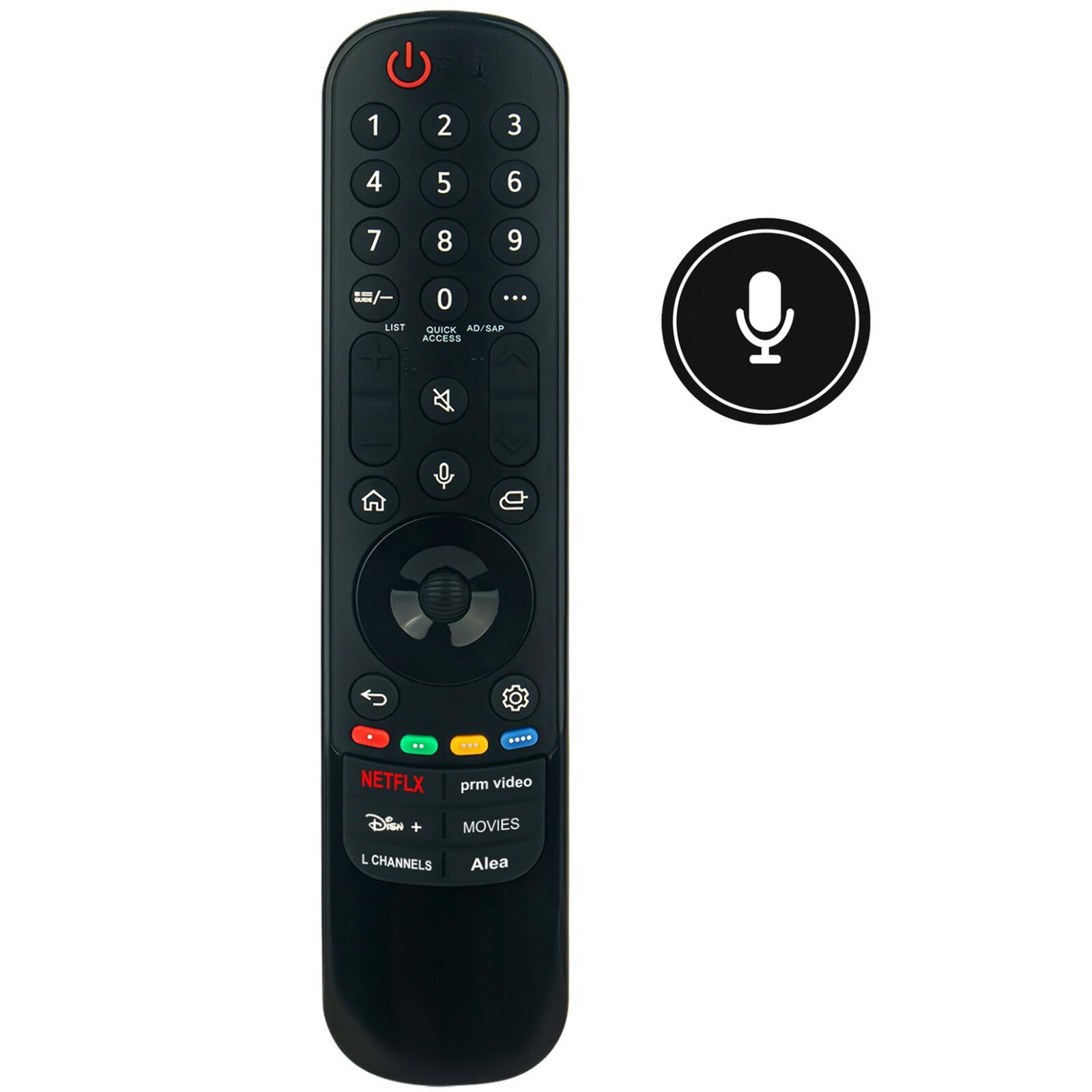 Voice Replace Remote for LG TV 50UQ7070ZUE 43UQ7070ZUD 55UQ7070ZUE 50UQ8000AUB