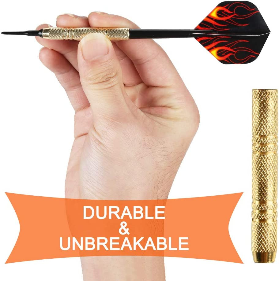 12 Pcs Darts Plastic Tip, Soft Tip Darts Set, 14G Plastic Tipped Dart, Attach Ex