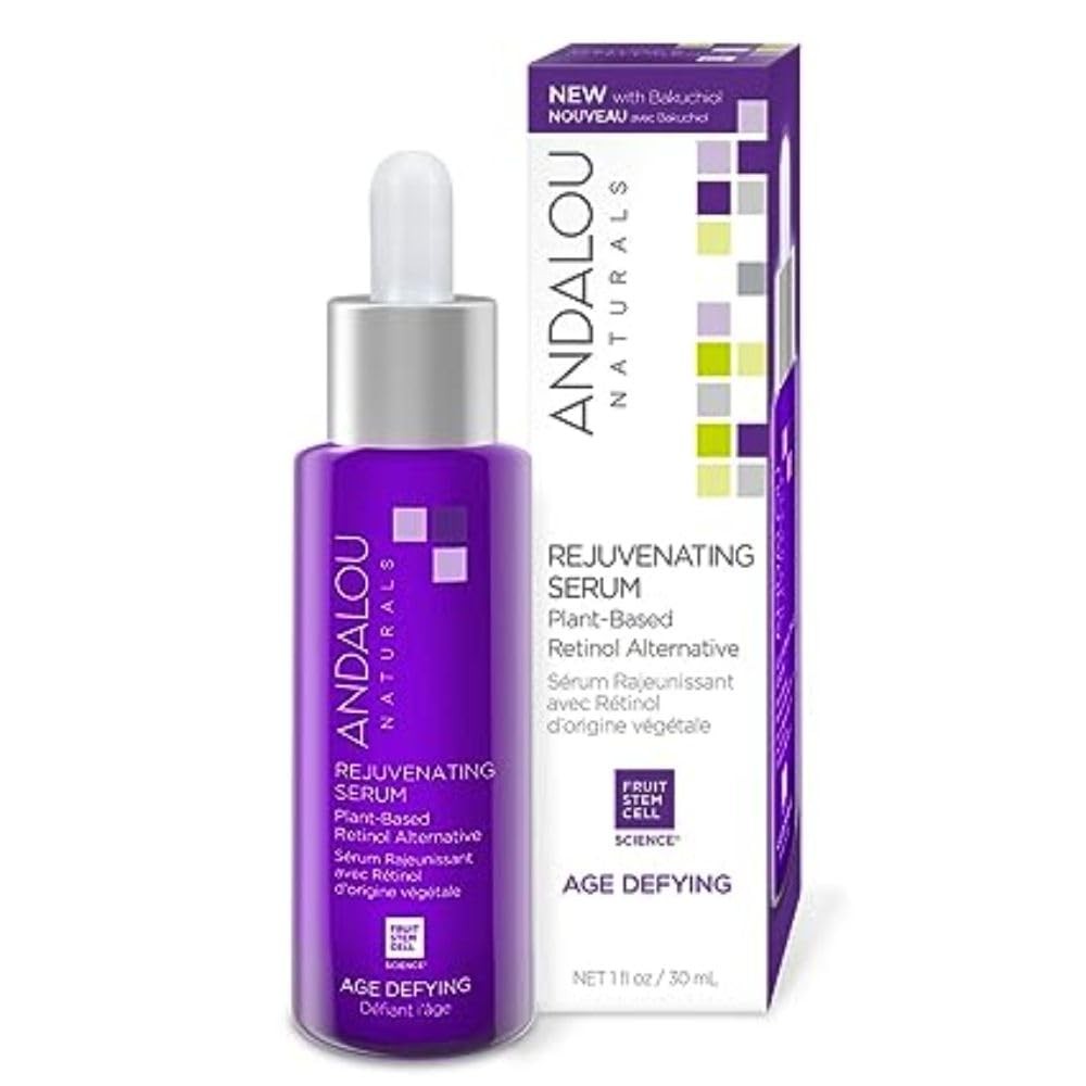 Andalou Naturals Rejuvenating Plant-Based Retinol Serum 1 Oz