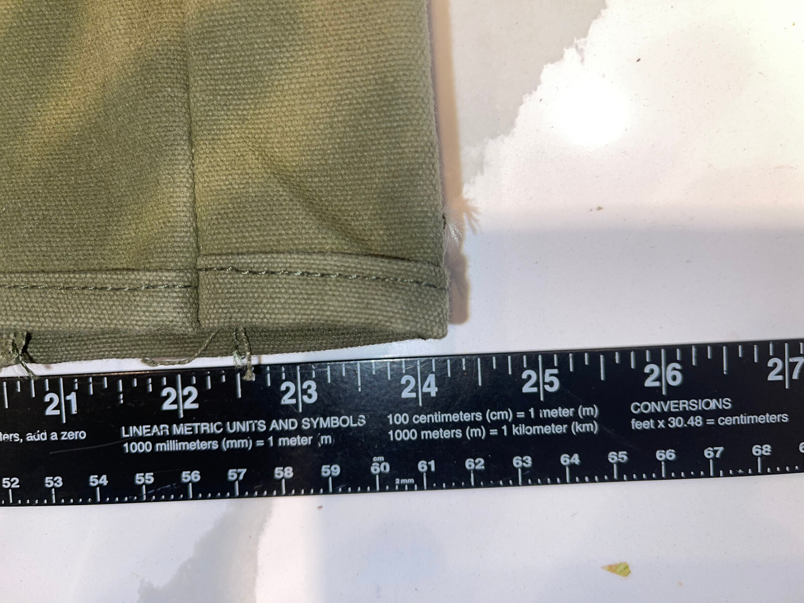 VIETNAM ERA 1971 Parachute Deployment Bag Pioneer Recovery Systems No.11-1-561