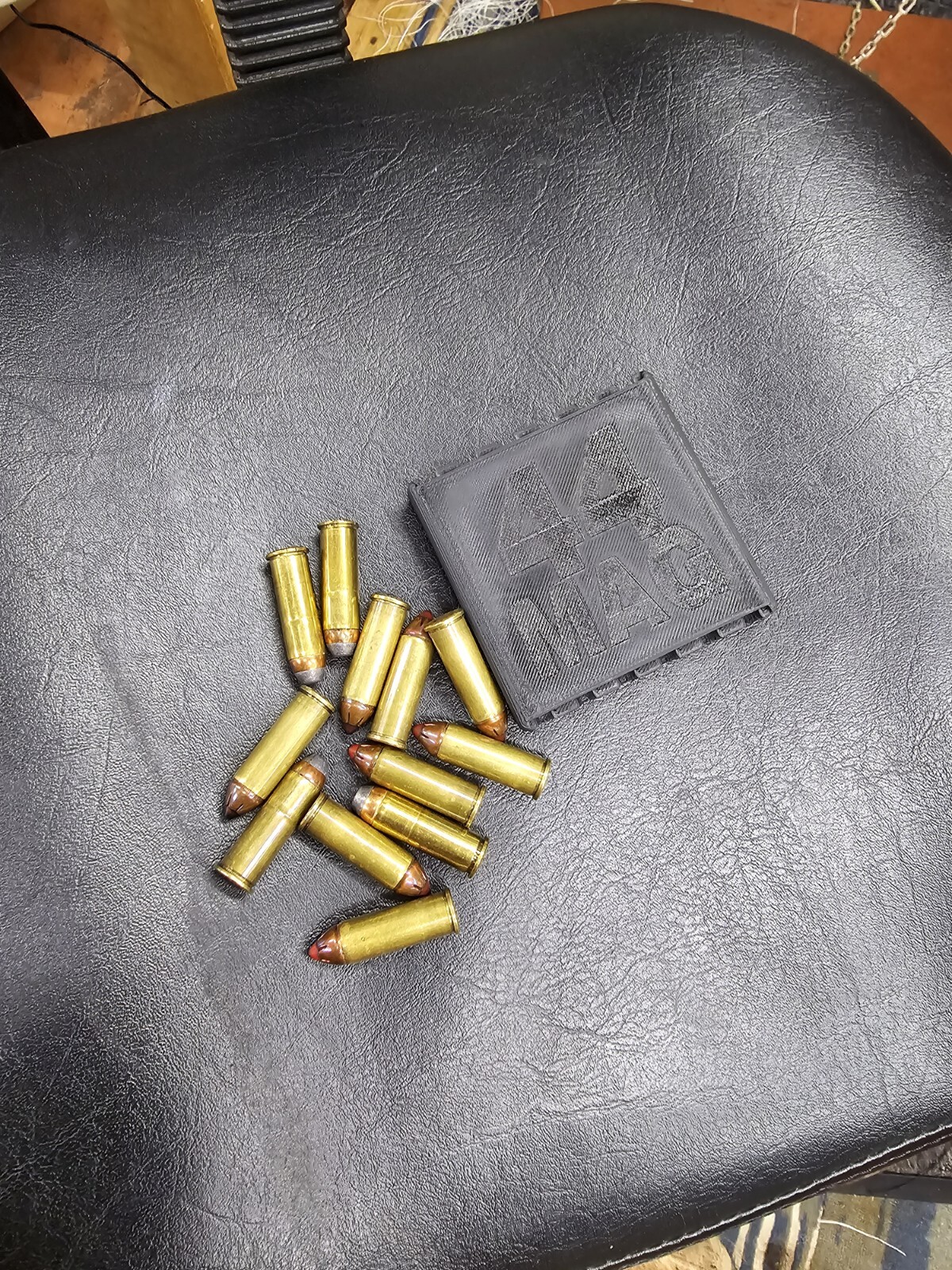 Holder For 44 MAG SHELLS EDC. Holds Twelve Extra 44 Shells In A Compact And...
