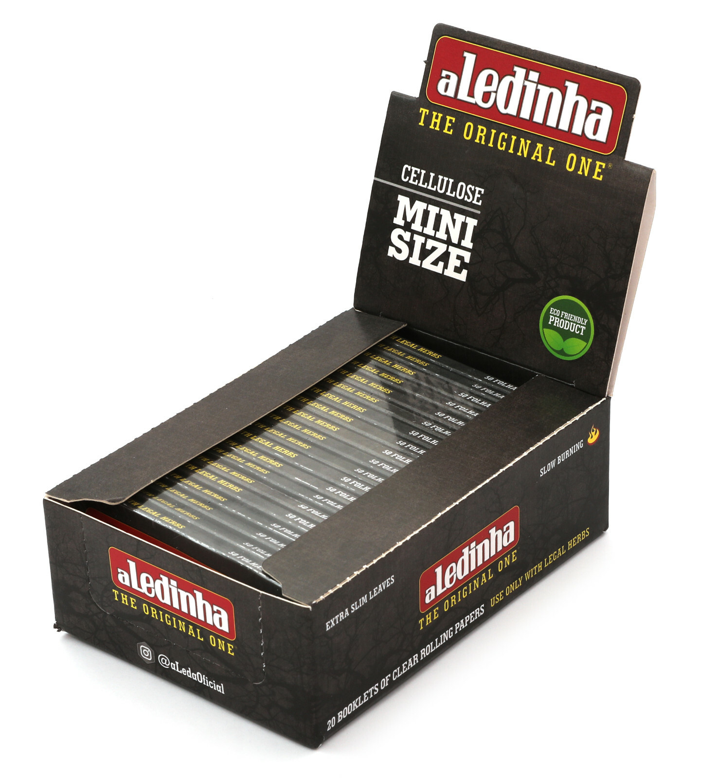 aLeda - aLedinha MINI size clear Cellulose paper from Brazil 1000 papers - 1 box