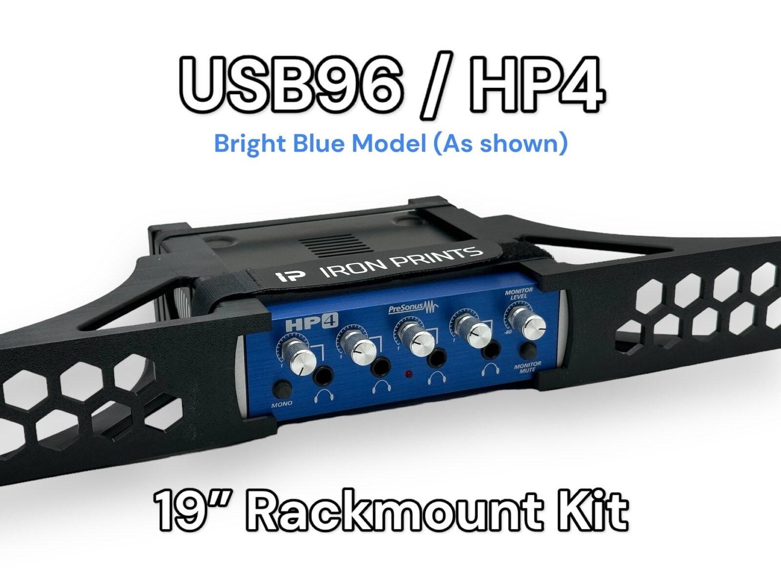 Rack Mount Kit for Presonus USB96 HP4 Audio Interface 19” Rack 1.5U 4 Variations
