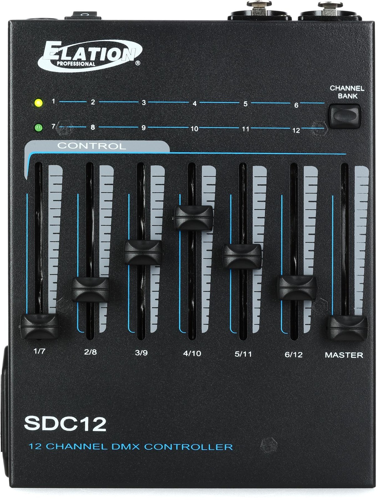 Elation SDC12 12-channel Basic DMX Controller (3-pack) Bundle