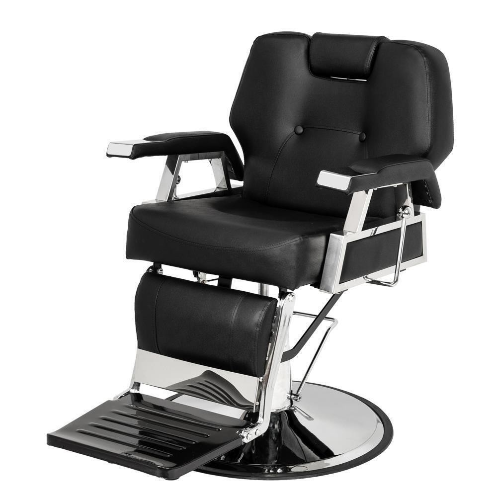 Reclining Hydraulic Heavy Duty Barber Shampoo Salon Chair Hair Styling Spa Black